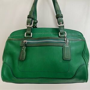 Spring into Style: Vintage Coach Kelly Green Handbag